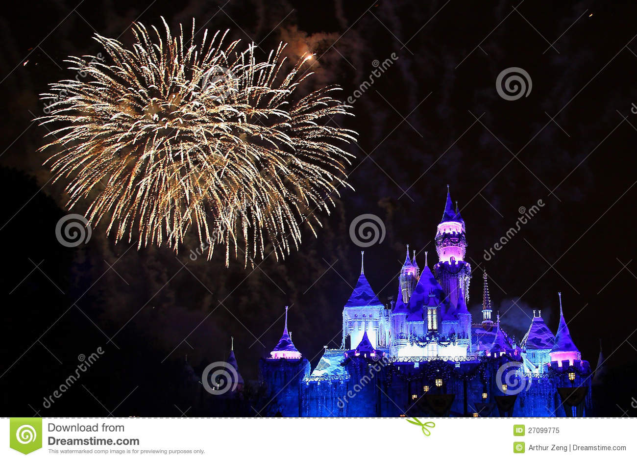 Disneyland Fireworks Editorial Image   Image  27099775