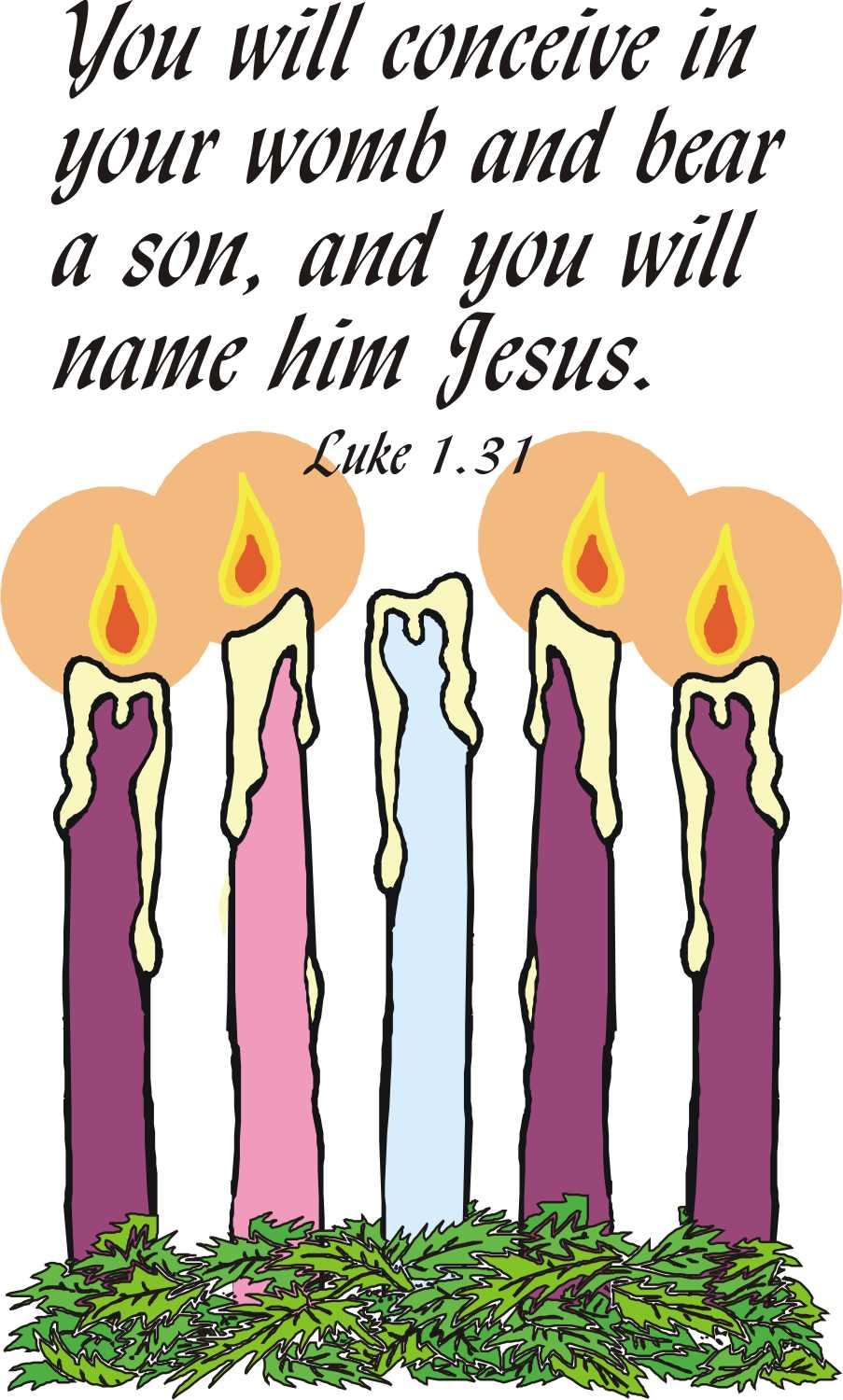First Sunday Of Advent Clip Art