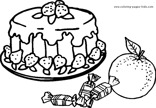 Free Printable Food Coloring Pages And Sheets Can Be Found In The Food