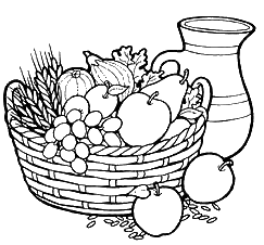 Fruits Basket Clipart Food Fruit Basket Pitcher