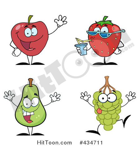 Fruits Characters