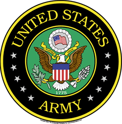     Military Service Emblems   Army Navy Air Force Marine Corps Coast
