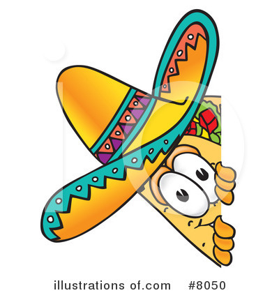 Taco Clipart  8050   Illustration By Toons4biz