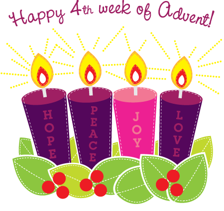 Third Sunday Of Advent Clipart Sunday Marks The Fourth Week Of Advent
