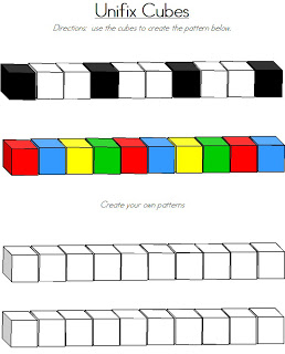 Unifix Cubes Printable Template   Nick Blog