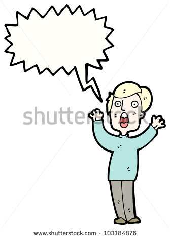 Cartoon Man Waving Arms Panicking Boxer Shorts   Quoteko Com