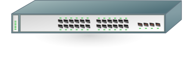 Cisco Network Switch Clip Art At Clker Com   Vector Clip Art Online    