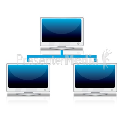 Computer Network Reflection   Presentation Clipart   Great Clipart For