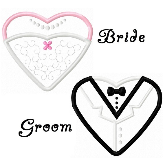     Design 4x4 5x7 Tuxedo Tux Bride Wedding Dress Pearls Instant Download