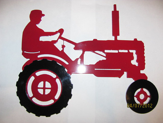 Farmall Or Johndeere B Tractor Plasma Cut By Mmheavymetal On Etsy