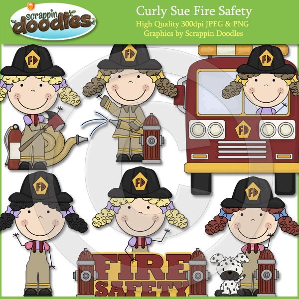 Fire Safety Clip Art Http   Www Scrappindoodles Com Index Php Main