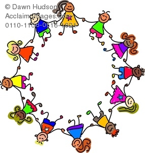 Friendship Circle Clipart   Friendship Circle Stock Photography