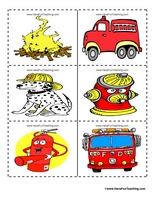 Includes 24 Different Colorful Fire Pictures And Fire Safety Pictures