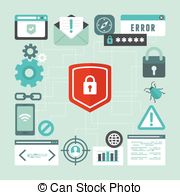 Information Security Vector Clipart And Illustrations