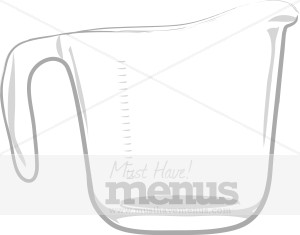 Liquid Measuring Cup Clipart Nora Faux Created The Glass Measuring Cup