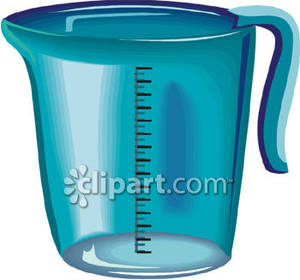 Measuring Cup Of Water Clipart   Clipart Panda   Free Clipart Images