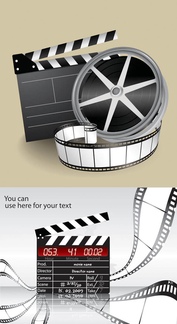 Movie Theme Vector Material   Download Free Vector Graphics Graphic