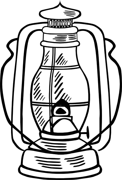 Oil Lamp Clipart Black And White   Clipart Panda   Free Clipart Images