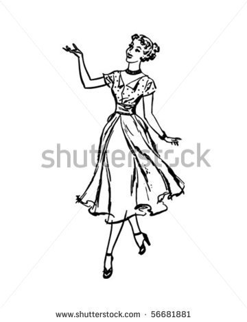 1950s Housewife Stock Photos Illustrations And Vector Art