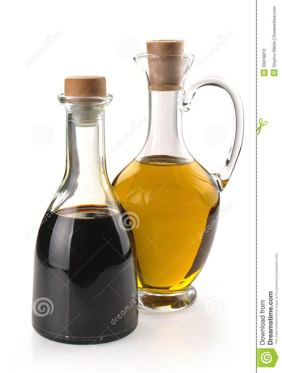 Balsamic Vinegar And Olive Oil Stock Photo   Image  33419810