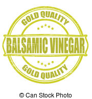 Balsamic Vinegar   Stamp With Text Balsamic Vinegar   