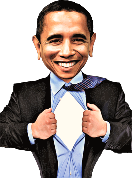 Barack Obama Caricature