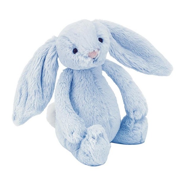 Bashful Blue Bunny Rabbit Soft Plush Toy Stuffed Animal 31cm New