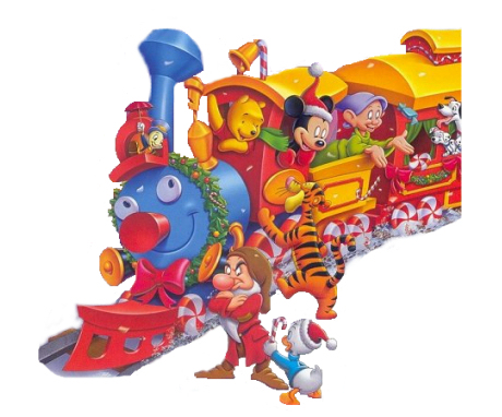 Christmas Disney Train
