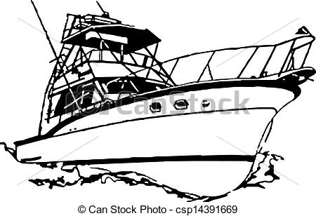 Fishing Boat    Csp14391669   Search Clipart Illustration Drawings
