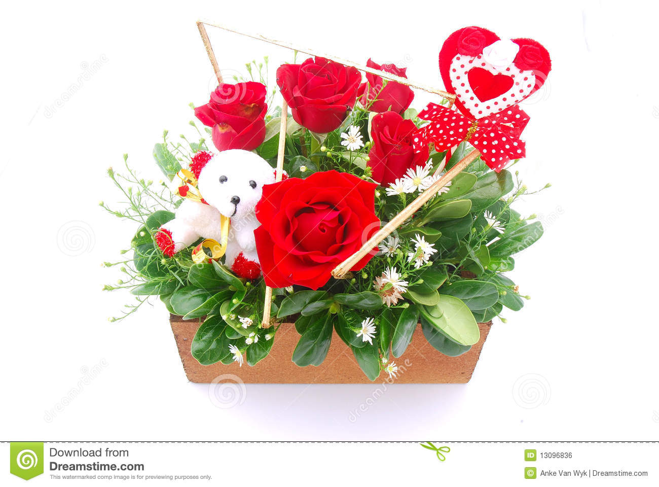 Flower Bouquet For Valentine S Day Royalty Free Stock Image   Image