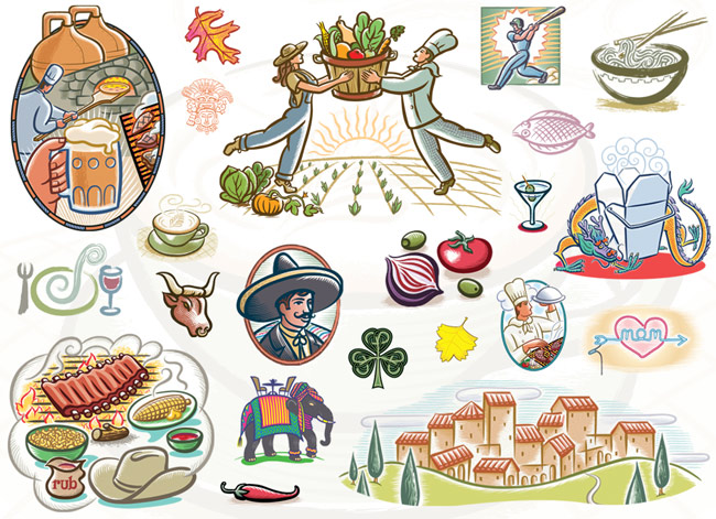     Food Clipart Graphics Backgrounds For Menupro Menu Designs