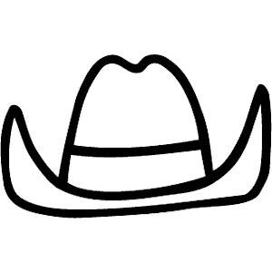 Hat   Cowboy Clipart Cliparts Of Hat   Cowboy Free Download  Wmf Eps