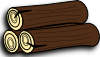 Log Cabin Clip Art At Clker Com   Vector Clip Art Online Royalty Free    