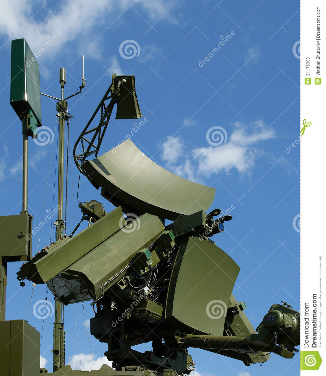 Modern Russian Unv 2v Radar Is Designed And Automatic Tracking Of