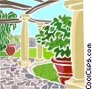 Patio And Terrace Outdoor Vector Clipart Pictures   Coolclips Clip Art