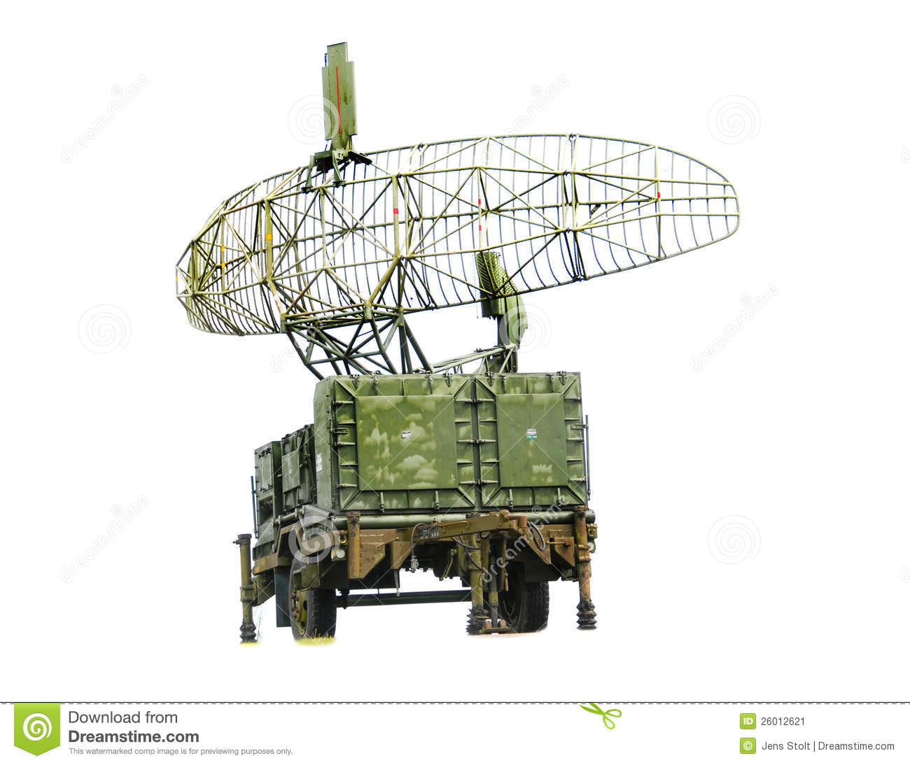 Radar For Missile Control And Aiming At The Cold War Museum At
