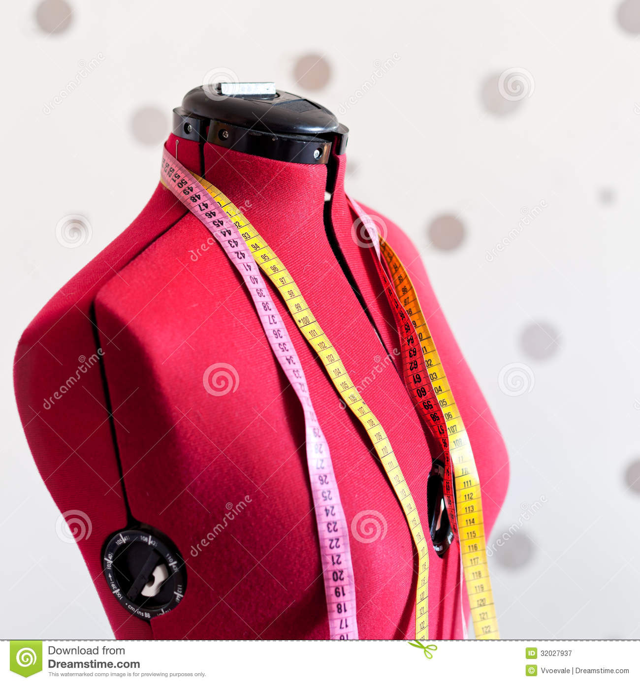 Red Tailors Dummy Royalty Free Stock Photography   Image  32027937