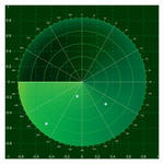 Screen Or Sonar Vector Green Radar Screen Vector Radar Screen