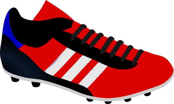 Soccer Shoe Clip Art At Clker Com   Vector Clip Art Online Royalty
