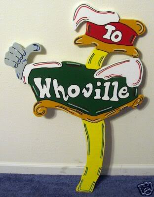 Whoville Direction Sign Christmas Yard Art Decoration Photo 6873 1 Jpg