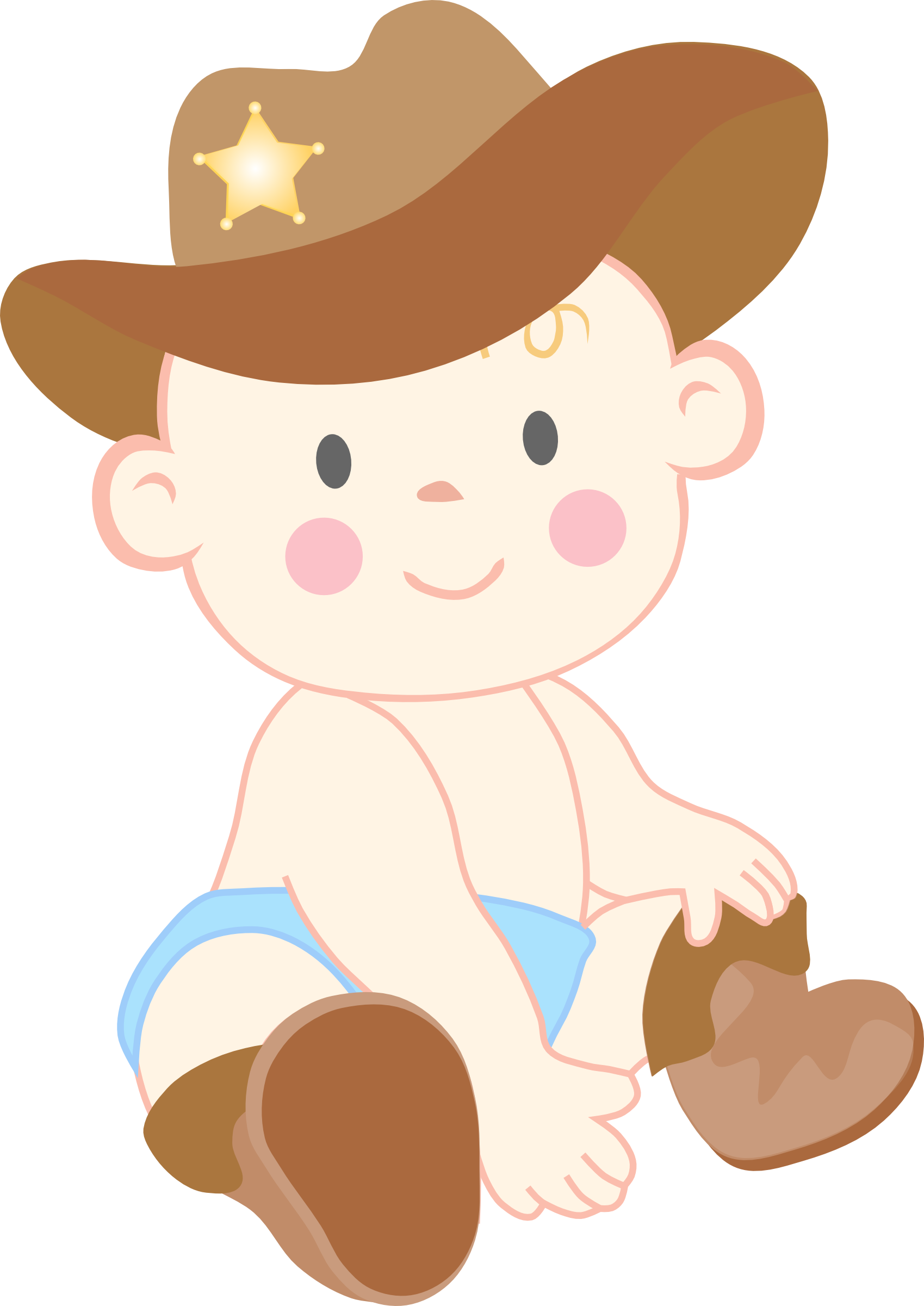 10 Cowboy Baby Boy Free Cliparts That You Can Download To You Computer    