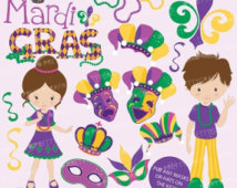 80  Off Sale Mardi Gras Clipart Commercial Use Valentine Vector    