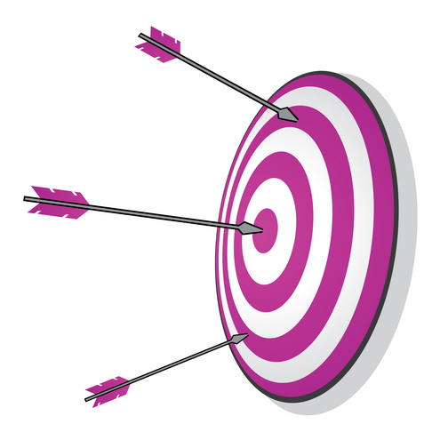 Arrow Bullseye Vector