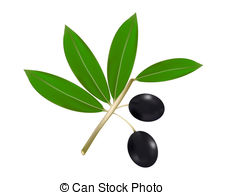 Black Olives Clip Art Vector Graphics  1187 Black Olives Eps Clipart