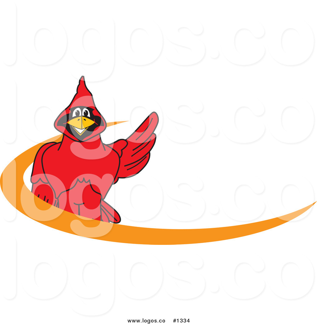 Cardinal Logo Clip Art