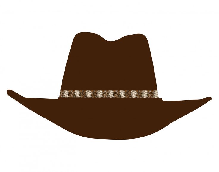 Cowboy Hat Clip Art   Bryce S 6th Birthday   Pinterest