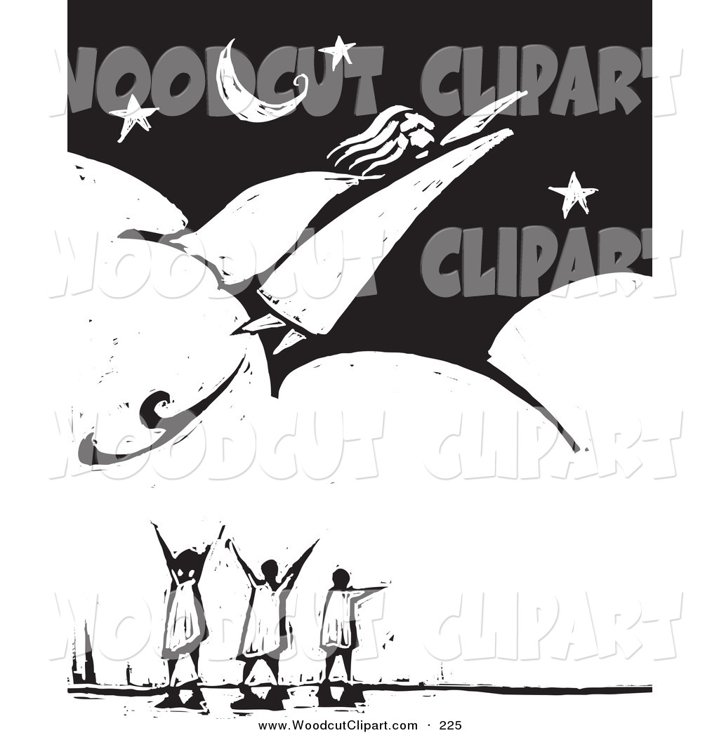 Displaying 17  Images For   Night Sky Clipart Black And White