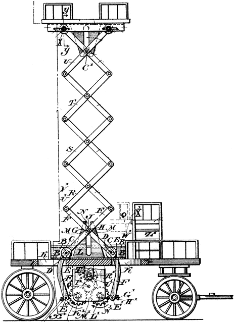 Fire Escape And Tower   Clipart Etc