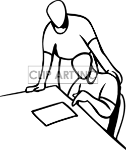 Homework Clipart Black And White   Clipart Panda   Free Clipart Images