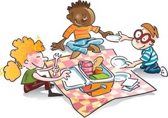 Kids Sharing Food Clipart Images   Pictures   Becuo